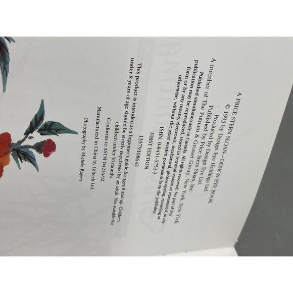 Chinese Brush Painting workstation book I-Ching hardcover 1993 English READ - Picture 7 of 7